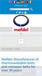 Mobile Screenshot of mafdel-belts.com